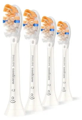 Produktbild von Philips Premium All-in-One HX9094/87 Bürstenköpfe (4er-Pack), 4 Stück(e), Weiß, 3 Monat( e), Weich, 62000 Bewegungen pro Minute, Philips