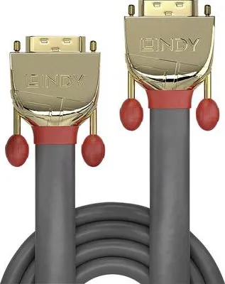 Produktbild von Lindy 15m DVI-D Dual Link Kabel, Gold Line