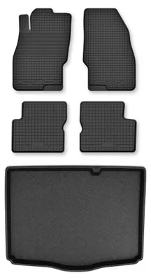 Obrázek produktu pro Vaničkové autokoberce + vana kufru pro: Fiat Grande Punto 2005-2009 hatchback 5 ks