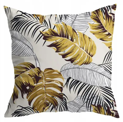 Produktbild von HomeView Dekorative Kissenhülle 40x40 cm Blumenmuster