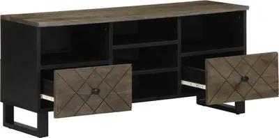 Zdjęcie produktu dla vidaXL Szafka pod TV 100x33x46 cm lite drewno mango