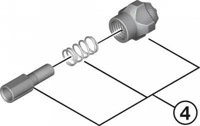 Produktbild von SHIMANO Zugeinstellschraube Einheit für RD-R3000
