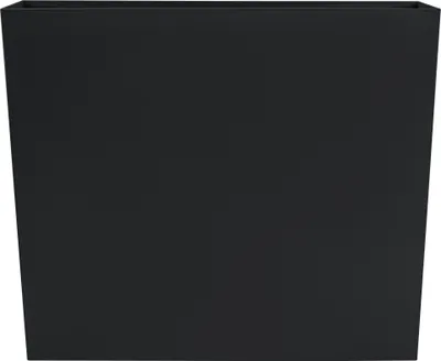 Produktbild von Blumenkasten Blumentopf Balkonkasten Einsatz 58x18x50 cm Anthrazit glatt
