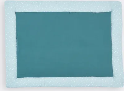 Produktbild von KraftKids Krabbeldecke Musselin mint Pusteblumen 130 cm x 130 cm