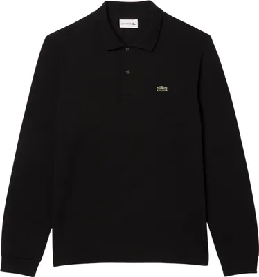 Produktbild von Lacoste Classic Fit polo lange mouw, zwart