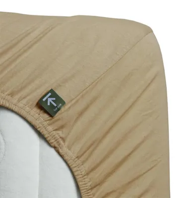 Produktbild von Beddinghouse Jersey Spannbettlaken bis 26cm MatratzenhöheFarbe Camel Größe 160x200/220