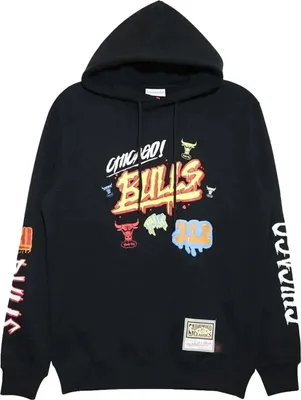Obrázok produktu pre Mikina s kapucňou Mitchell & Ness FPHD4771-CBUYYPPPBLCK pre Uni