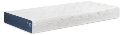Produktbild von EASE Rollmatratze 90 x 200 cm - Höhe 18 cm mit Memory Foam, mittelfestes Liegegefühl, waschbarer Bezug, Weiß
