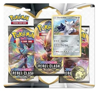 Obrázek produktu pro Pokemon Rebel Clash: Duraludon 3-Pack Blister