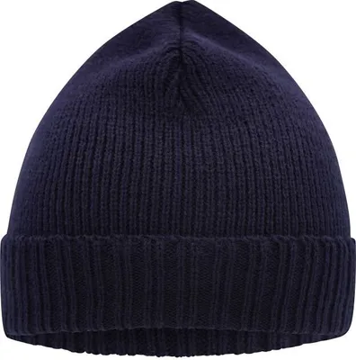 Produktbild von Promotion Strickmütze mit Umschlag navy, Gr. one size