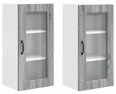 Image de vidaXL, panneau avant pour lave-vaisselle, modèle Kalmar, 2 pièces, en bois imitation chêne Sonoma