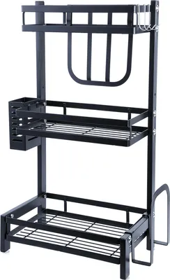 Zdjęcie produktu dla Verk 07126 Organizer kuchenny czarny