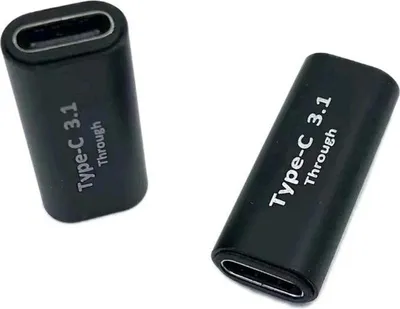 Produktbild von USB-C auf USB-C Buchse Verbinder Kabel Verlängerung Adapter Kupplung weiblich