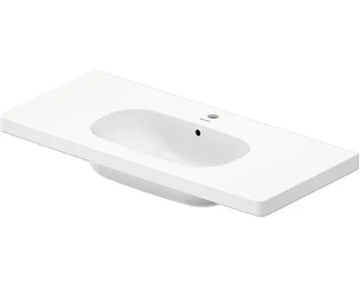 Produktbild von DURAVIT Möbelwaschtisch D-Code 105 x 48 cm weiß glänzend 03421000002