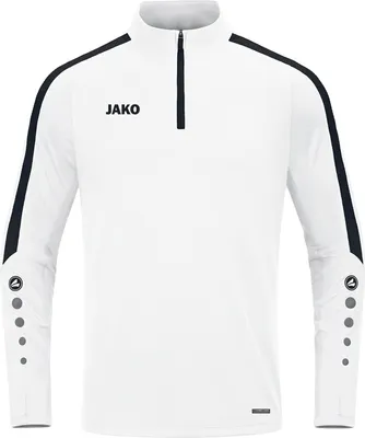 Immagine prodotto di JAKO Unisex Ziptop Power, Colore:bianco, Taglia:L