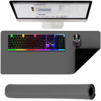 Obrázok produktu pre ISO 18627 Podložka pod klávesnicu a myš 90 x 45 cm sivá