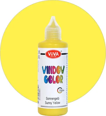 Produktbild von ViVA DECOR Window Color 80ml, Sonnengelb