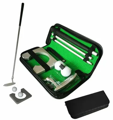 Image de Ensemble de putters de golf portables avec accessoires