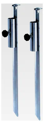 Produktbild von Metall Sonnenschirmhalter 50 cm - 2 Stück - Halterung für Sonnenschirme