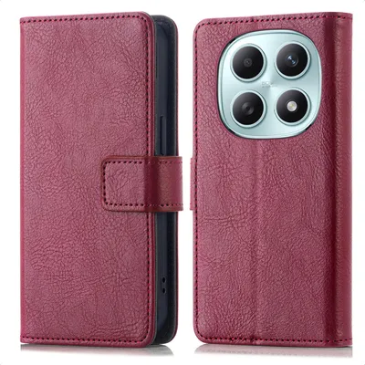 Image de imoshion Luxe Bookcase pour Xiaomi Redmi Note 15 (5G) - Bordeaux