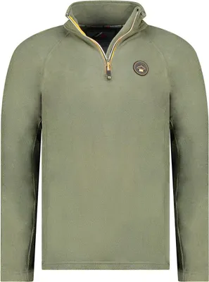 Immagine prodotto di Felpa in pile Geographical Norway Uomo Verde WY7437H/GN-Kaki Taglia S