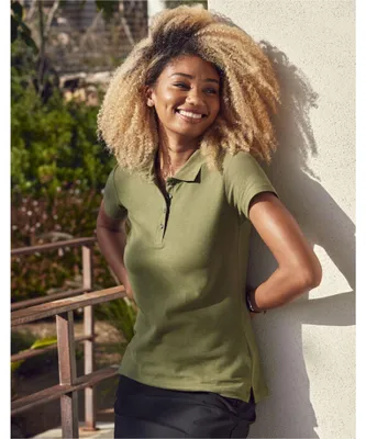 Image de Clique - Polo pour femme BC6142 (XL) (blanc naturel)