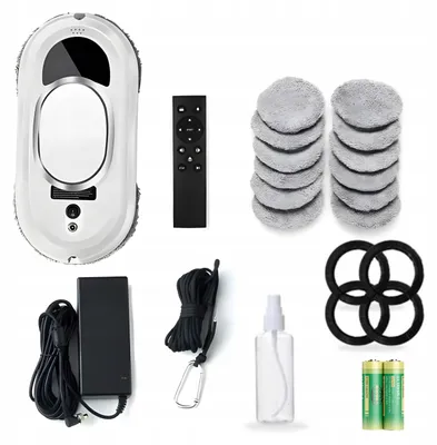 Produktbild von Intelligenter Fensterreinigungsroboter 5600 Pa Mit Fernbedienung Und Akku 20 Min