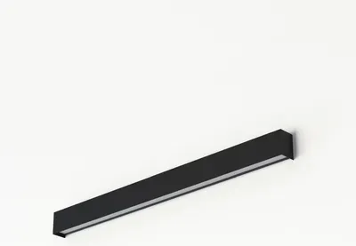 Produktbild von Wandlampe LED Metall 92 cm breit Schwarz länglich