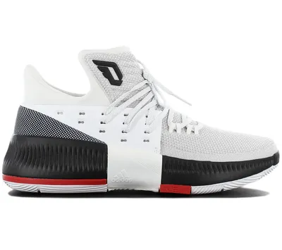 Produktbild von adidas D Lillard 3 BB8268 Herren Basketballschuhe Weiß , Größe: EU 47 1/3 UK 12