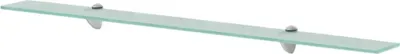 Produktbild von Schweberegal Glas 100x10 cm 8 mm