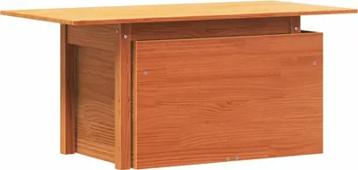Produktbild von vidaXL Gartentisch Wachsbraun 100x50x75 cm Massivholz Kiefer