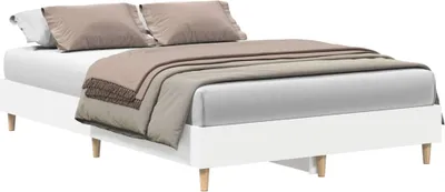 Immagine prodotto di vidaXL Struttura letto senza materasso bianco 120x200 cm in materiale ligneo