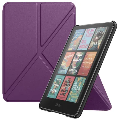 Produktbild von MoKo Hülle für 7 Zoll Kindle Paperwhite 12. Gen 2025/2024, Tiefpurpur