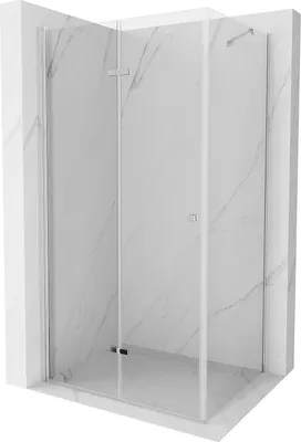 Produktbild von Mexen Lima klappbare Duschkabine 120 x 90 cm, Transparent, Chrom - 856-120-090-01-00
