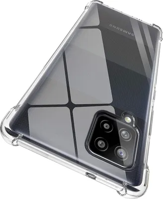 Produktbild von Hülle für Samsung Galaxy A42 - Stoßfeste Transparent Handyhülle Kratzfest Schutzhülle Ultra Dünn Phonillico®