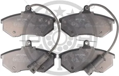 Produktbild von OPTIMAL Bremsbeläge Satz Vorne Bremsklötze für AUDI 80 Limousine (8C2, B4) BP-09338