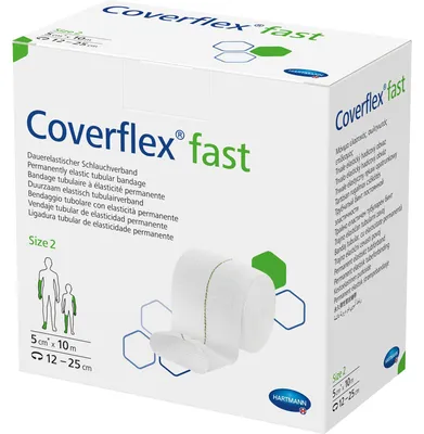 Image de Hartmann Coverflex® bandage tubulaire à élasticité presque permanente - taille 2 | Paquet (1 pièce)