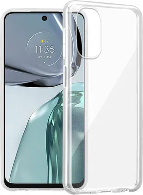 Produktbild von Cadorabo Hülle für Motorola MOTO G62 5G Schutz Hülle in Transparent Schutzhülle TPU Silikon Cover Etui Case