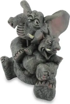 Produktbild von Funny Elefant - Mutter mit Baby
