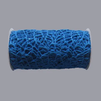 Produktbild von 1 Rolle NET FABRIC  ( Dekostoff z.B.Tischläufer ) 3m/12cm BLAU