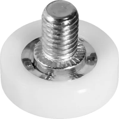 Produktbild von Laufrolle Gleitrolle mit Gewinde Möbelrolle Lagerrolle Schiebetür Laufschiene Ø19x15mm / M6