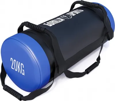 Produktbild von GORILLA SPORTS® Fitness Power Bag - 20 kg, Rutschfeste Griffe, Gefüllt, Kunstleder - Gewichtssack, Sandbag, Corebag, Sandsäcke, Gewichte für Training, Workout, Crossfit, Gym