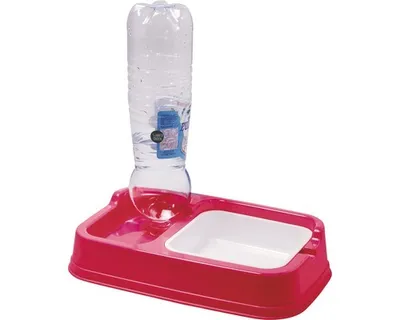 Produktbild von Wasserspender, Futterspender 34 x 20,5 x 7 cm zufällige Farbauswahl