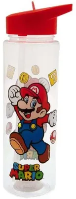 Immagine prodotto di Bottiglia per bevande in plastica Super Mario (Jump) 25oz/700ml
