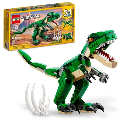 Productafbeelding van Creator Dinosaurus Bouwset 31058, constructiespeelgoed, geschikt voor kinderen vanaf 3 jaar