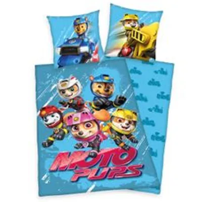 Zdjęcie produktu dla Zestaw dwustronnej pościeli Paw Patrol 2 szt. 135x200cm 80x80cm