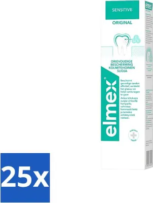 Zdjęcie produktu dla Elmex Pasta do zębów Sensitive Original 75 ml - Value pack - 25 szt