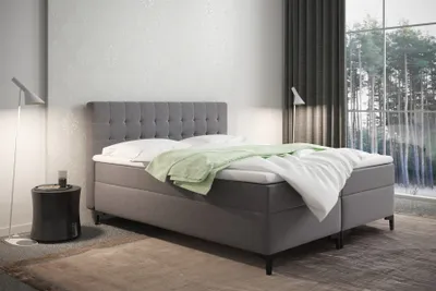 Produktbild von Boxspringbett Schlafzimmerbett AKRON 140x200cm inkl.Bettkasten