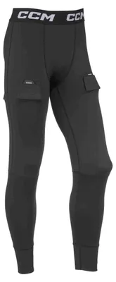 Image de Culotte de base CCM (avec protège-entrejambe), modèle senior, couleur : noir, taille : L