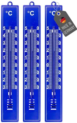 Produktbild von Gartenthermometer Set - 3 präzise, wetterfeste Thermometer